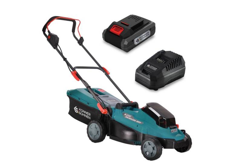 Könner & Söhnen Akkurasenmäher KS 33LM-20V + KS C45A + KS 20V4-2 von Könner & Söhnen