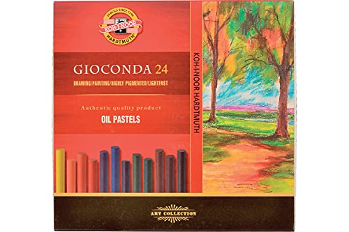 KOH-I-NOOR GIOCONDA 8352 Künstler-Ӧlpastellkreiden (24 Stück) von Koh-I-Noor