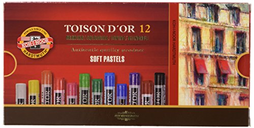 KOH-I-NOOR 8512 Pastellkreide - 12 Farben von KOH-I-NOOR