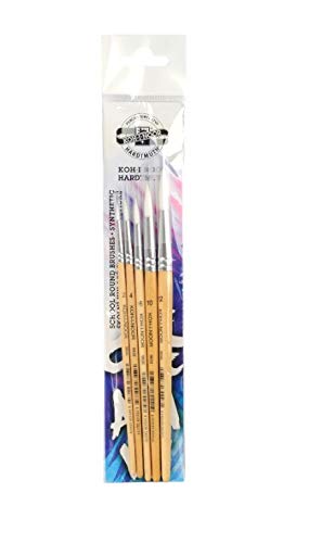 KOH-I-Noor 9935S05004PS 9935 Rundpinsel-Set, synthetisch, 2+4+6+10+12, 12,7 cm KOH-I-Noor 9935S05004PS 9935 Rundpinsel-Set, synthetisch, 2+4+6+10+12, 12,7 cm von Koh-I-Noor