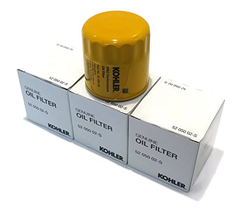 3 New OEM KOHLER OIL FILTERS 52 050 02-S 5205002-S Small Gas Engine Lawn Mower /supplytheropshop von Kohler