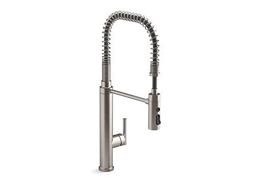 KOHLER 24982-VS Purist Küchenspüle-Armatur, lebhaft Edelstahl von Kohler