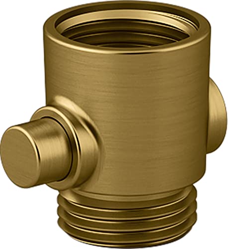 KOHLER 26311-2MB Statement ADA Handbrause-Schlauchadapter, Leuchtend gebürstetes modernes Messing KOHLER 26311-2MB Statement ADA Handbrause-Schlauchadapter, Leuchtend gebürstetes modernes Messing von Kohler