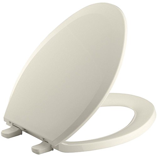 KOHLER K-4652-47 Lustra Toilettensitz, länglich, geschlossene Vorderseite, Mandel KOHLER K-4652-47 Lustra Toilettensitz, länglich, geschlossene Vorderseite, Mandel von Kohler
