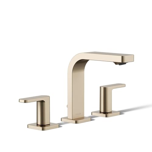 Kohler 23484-4-BV K-23484-4-BV Parallel weit verbreiteter LAV-Wasserhahn, Hebel, lebendige gebürstete Bronze Kohler 23484-4-BV K-23484-4-BV Parallel weit verbreiteter LAV-Wasserhahn, Hebel, lebendige gebürstete Bronze von Kohler