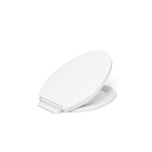 Kohler 26801-0 K-26801-0 Impro ReadyLatch Quiet Close länglicher WC-Sitz weiß von Kohler