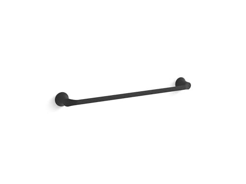 Kohler 27394-BL SIMPLICE Handtuchstange, Bad Handtuchhalter, 61 cm, Mattschwarz Kohler 27394-BL SIMPLICE Handtuchstange, Bad Handtuchhalter, 61 cm, Mattschwarz von Kohler