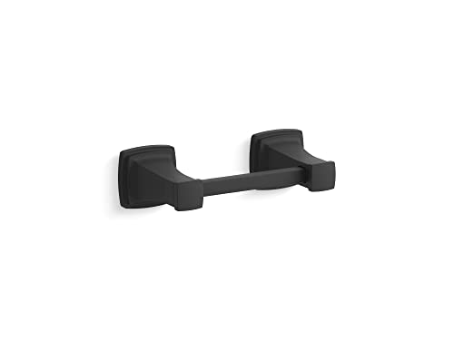Kohler 27413-BL RIFF Toilettenpapierhalter, Mattschwarz von Kohler
