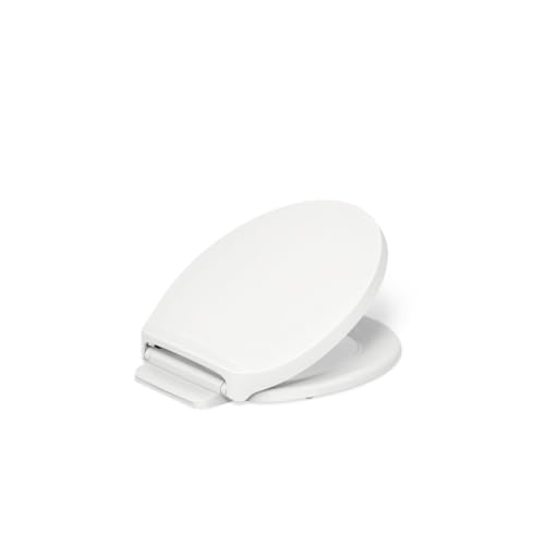 Kohler 28005-0 K-28005-0 Drift ReadyLatch WC-Sitz, leise schließend, rund, weiß von Kohler