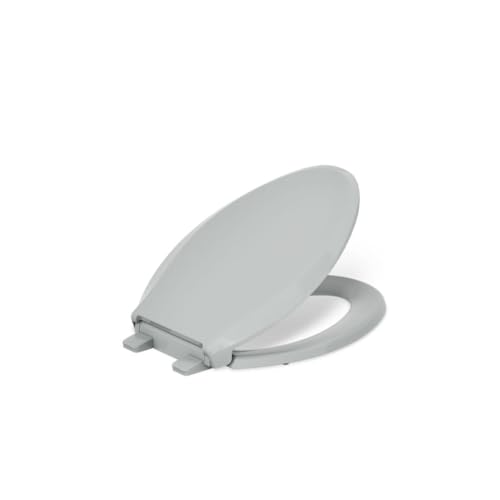 Kohler 4636-RL-95 Cachet READYLATCH WC-Sitz, leise, länglich, eisgrau von Kohler