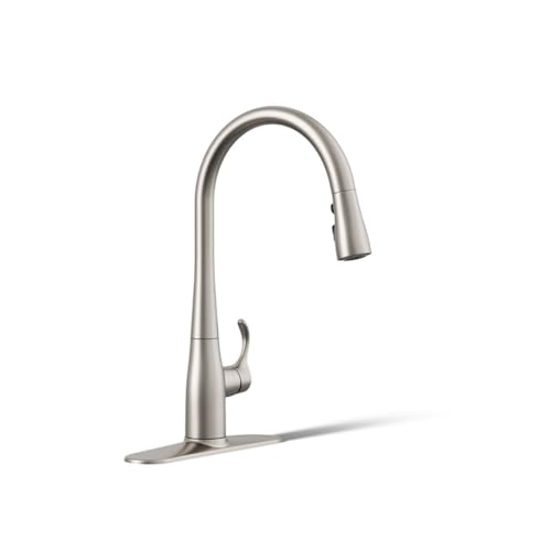 Kohler 596-VS Simplice Küchenarmatur, Leuchtendes Edelstahl, High Arch Kohler 596-VS Simplice Küchenarmatur, Leuchtendes Edelstahl, High Arch von Kohler