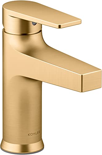 Kohler 74013-4-2MB Taut Einhand-Waschbeckenarmatur, lebendiges gebürstetes modernes Messing von Kohler