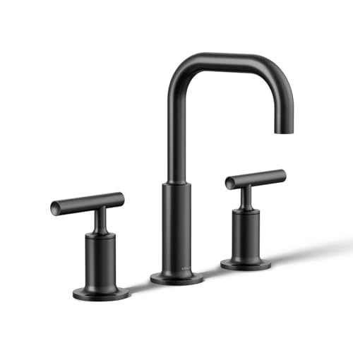 Kohler K-14406-4-AF Purist WC-Armatur mit niedrigem Schwanenhals und niedrigem Hebelgriff matte black Kohler K-14406-4-AF Purist WC-Armatur mit niedrigem Schwanenhals und niedrigem Hebelgriff matte black von Kohler