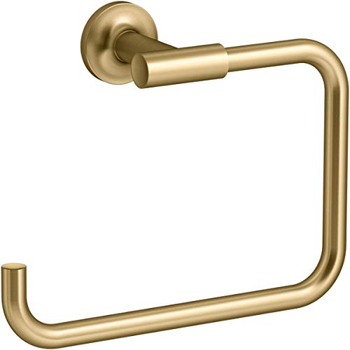 Kohler K-14441-2MB Purist Handtuchring, Leuchtend gebürstetes modernes Messing Kohler K-14441-2MB Purist Handtuchring, Leuchtend gebürstetes modernes Messing von Kohler