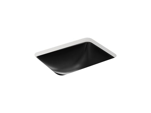 Kohler K-20000-7 Black Caxton Rechteck 20-5/16" x 15-3/4" Unterbau Waschbecken Kohler K-20000-7 Black Caxton Rechteck 20-5/16" x 15-3/4" Unterbau Waschbecken von Kohler