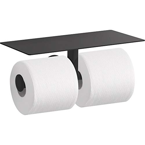 Kohler K-78384-BL Components Toilettenpapierhalter, Mattschwarz von Kohler