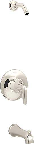 Kohler K-TLS22027-4 Duschverkleidung, gehärtetes Nickel, weniger Duschkopf, glänzend poliert Kohler K-TLS22027-4 Duschverkleidung, gehärtetes Nickel, weniger Duschkopf, glänzend poliert von Kohler