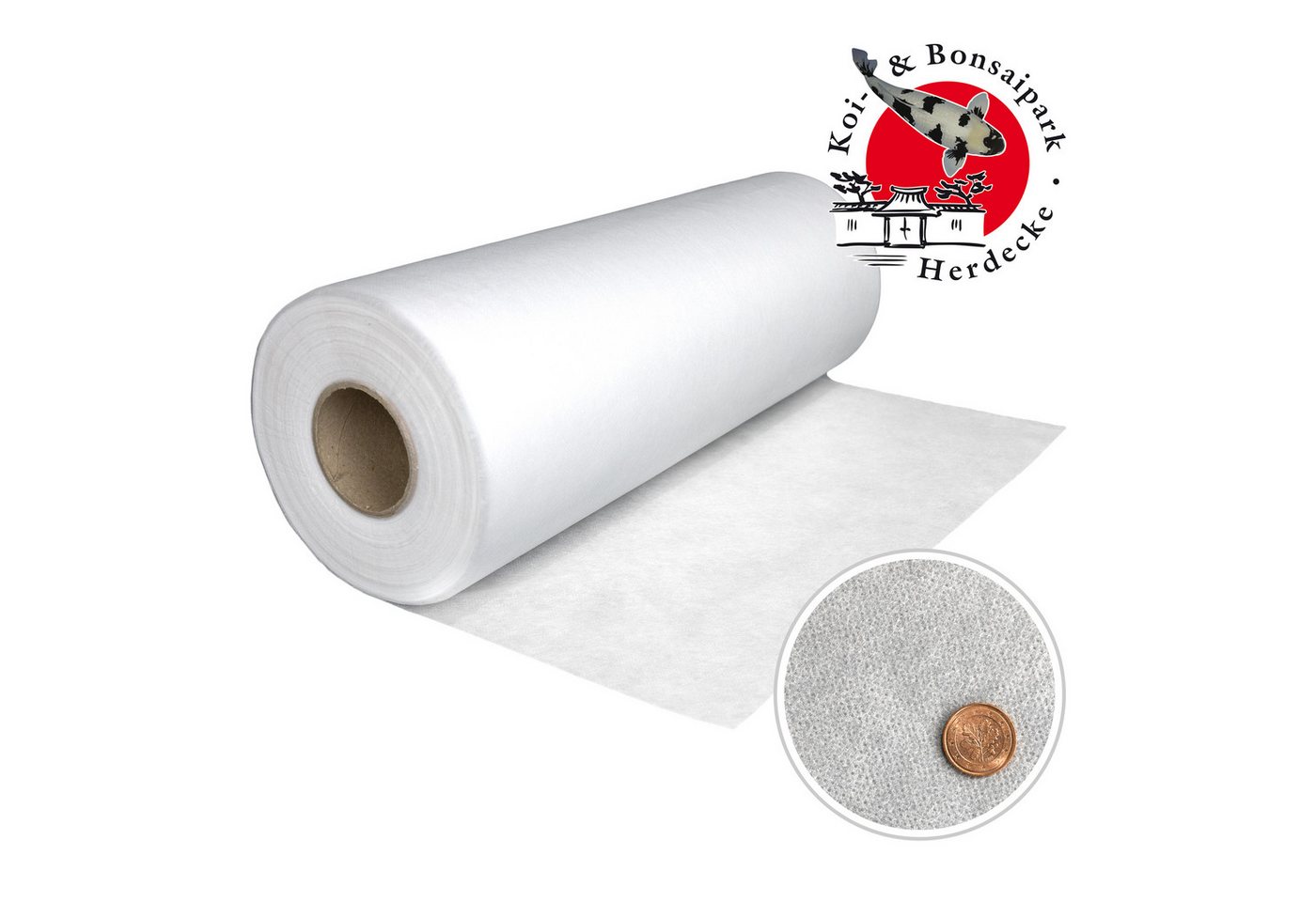 Koi Herdecke Filtermatte Koi Herdecke Filtervlies 20g/m² 60cm x 200m Vliesfilter Genesis Smart von Koi Herdecke