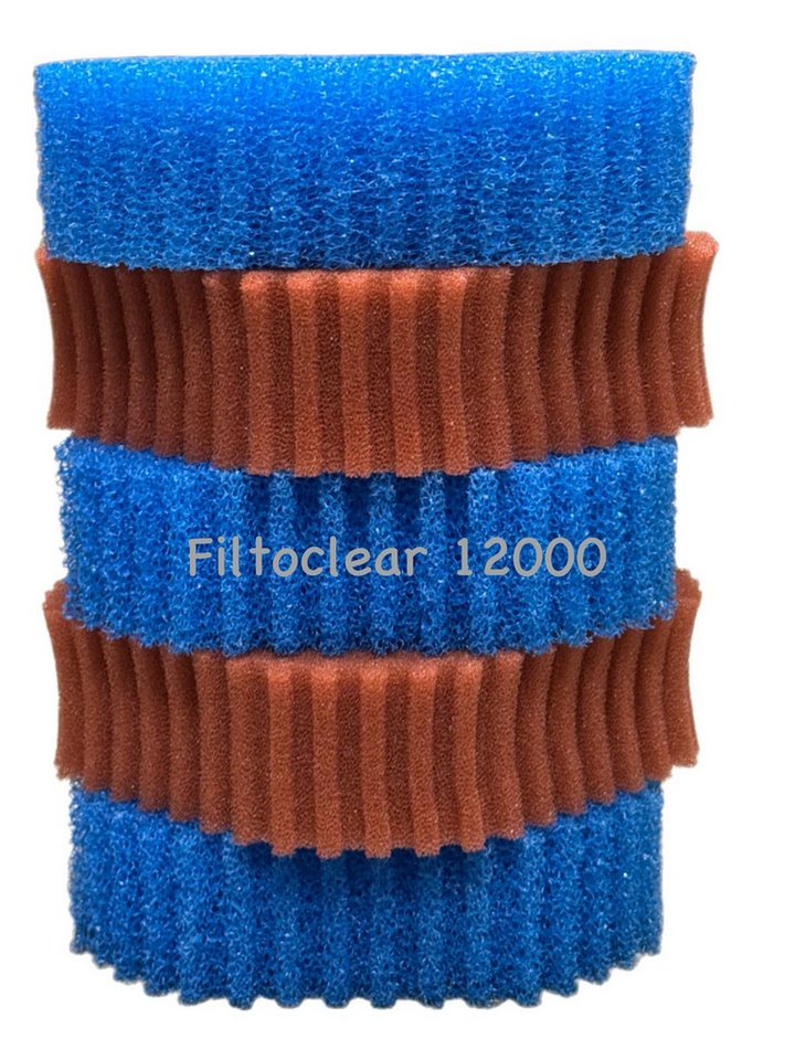 Koi Herdecke Teichfilter KH Filterschwammset Filtoclear 12000 Filter 3x blau/ 2x rot passend Koi Herdecke Teichfilter KH Filterschwammset Filtoclear 12000 Filter 3x blau/ 2x rot passend von Koi Herdecke
