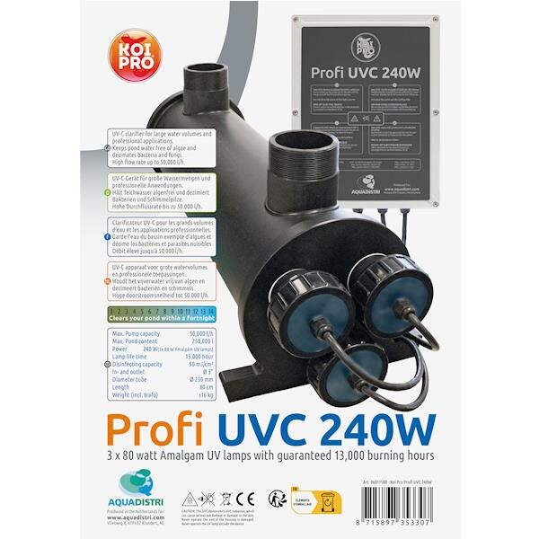 Koi Pro Profi Teich UVC 240 Watt Koi Pro Profi Teich UVC 240 Watt von Koi Pro