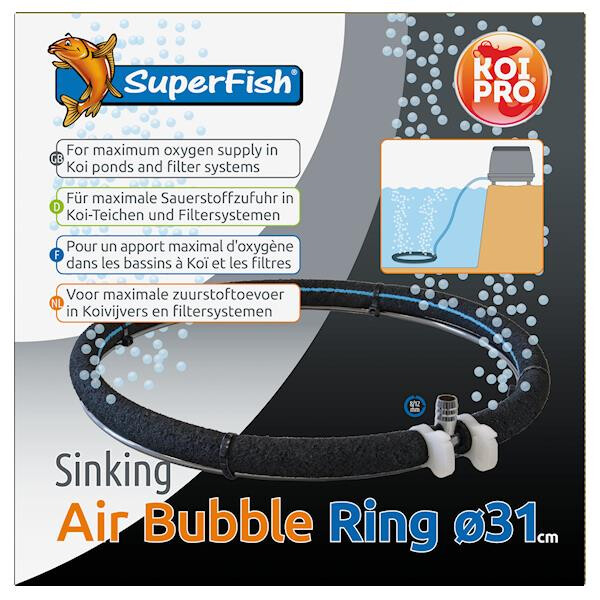 Koi Pro Sinkender Teich Belüftungsring 31cm von Koi Pro