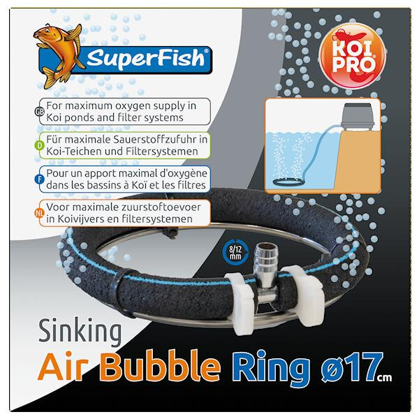 Koi Pro Sinkender Teich Belüftungsring d 17cm von Koi Pro