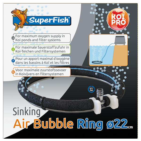 Koi Pro Sinkender Teich Belüftungsring d 22cm von Koi Pro