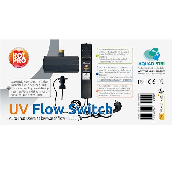 Koi Pro UV Flow Switch Strömungsschalter mit Steckdose Koi Pro UV Flow Switch Strömungsschalter mit Steckdose von Koi Pro