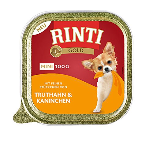 10 x Finnern Gold 100g Mini Truthahn & Kaninchen (10,95€/kg) 10 x Finnern Gold 100g Mini Truthahn & Kaninchen (10,95€/kg) von Rinti