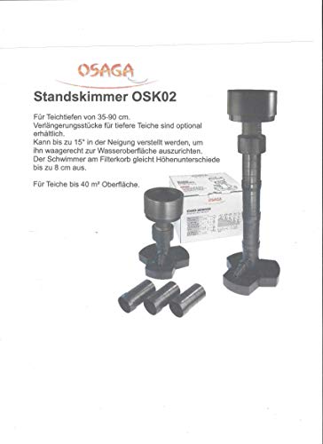 Osaga Standskimmer Poolskimmer Teichskimmer Gartenteich Schwimmteich von Osaga