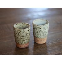 6 Unzen Kleine Teetasse Set - Matte Spotty von KoideStudio