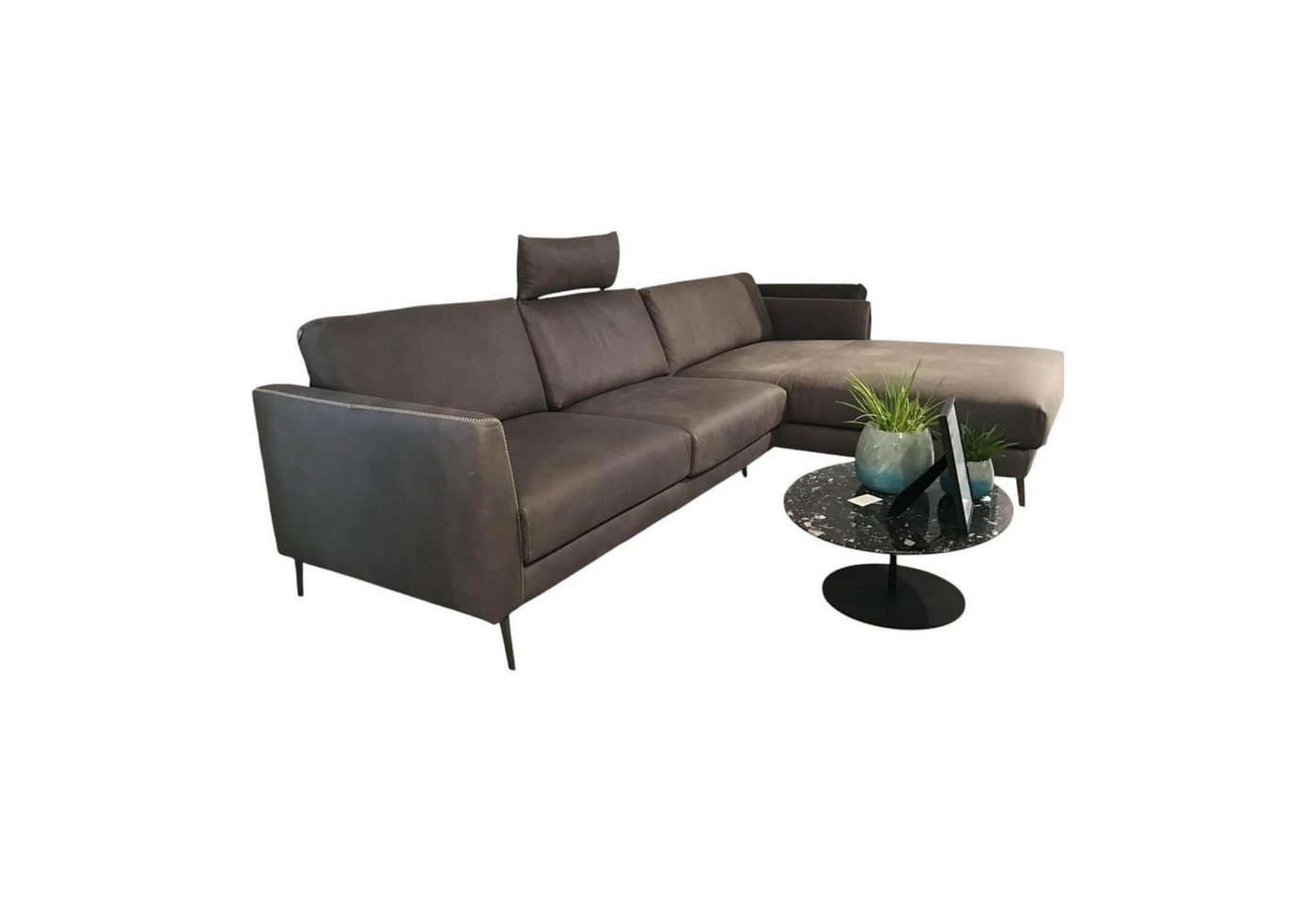 Koinor Ecksofa Ecksofa Omega Leder C Revolution Dust Braun Winkelfuß Metall Koinor Ecksofa Ecksofa Omega Leder C Revolution Dust Braun Winkelfuß Metall von Koinor