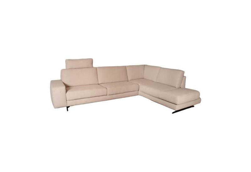 Koinor Ecksofa Ecksofa Upgrade Bezug Stoff 13 Aqua Clean 17 Schwertkufe Schwarz Matt von Koinor