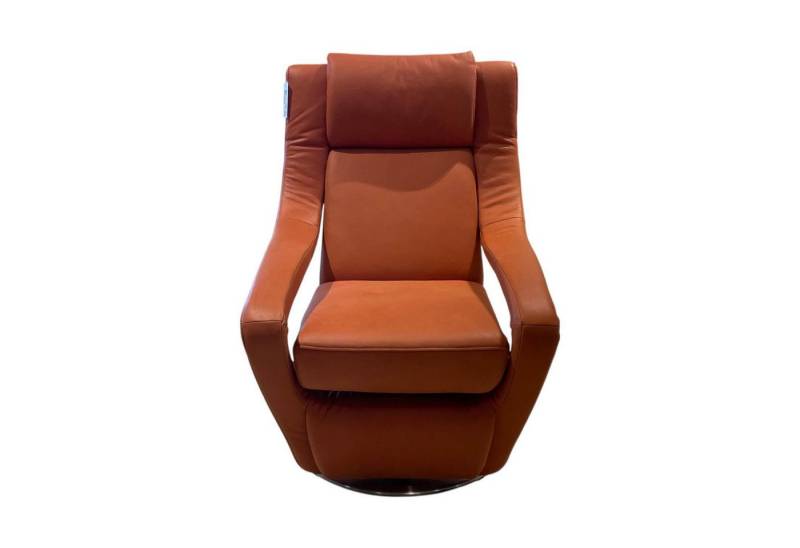 Koinor Relaxsessel Funktionssessel Yoko No2 Leder C Revolution Paprika Orange von Koinor