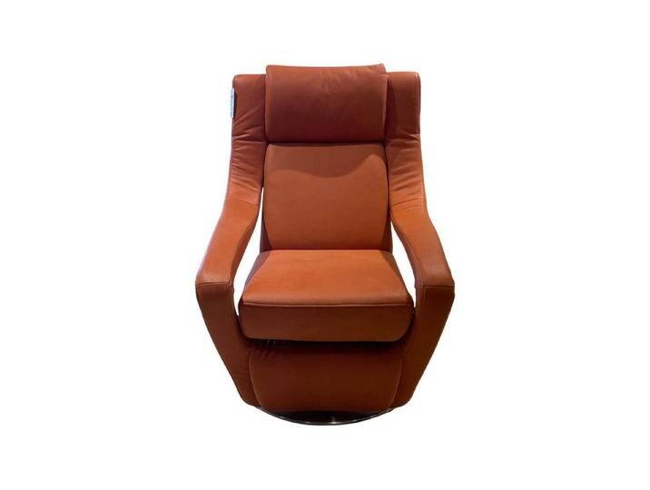 Koinor Relaxsessel Funktionssessel Yoko No2 Leder C Revolution Paprika Orange von Koinor