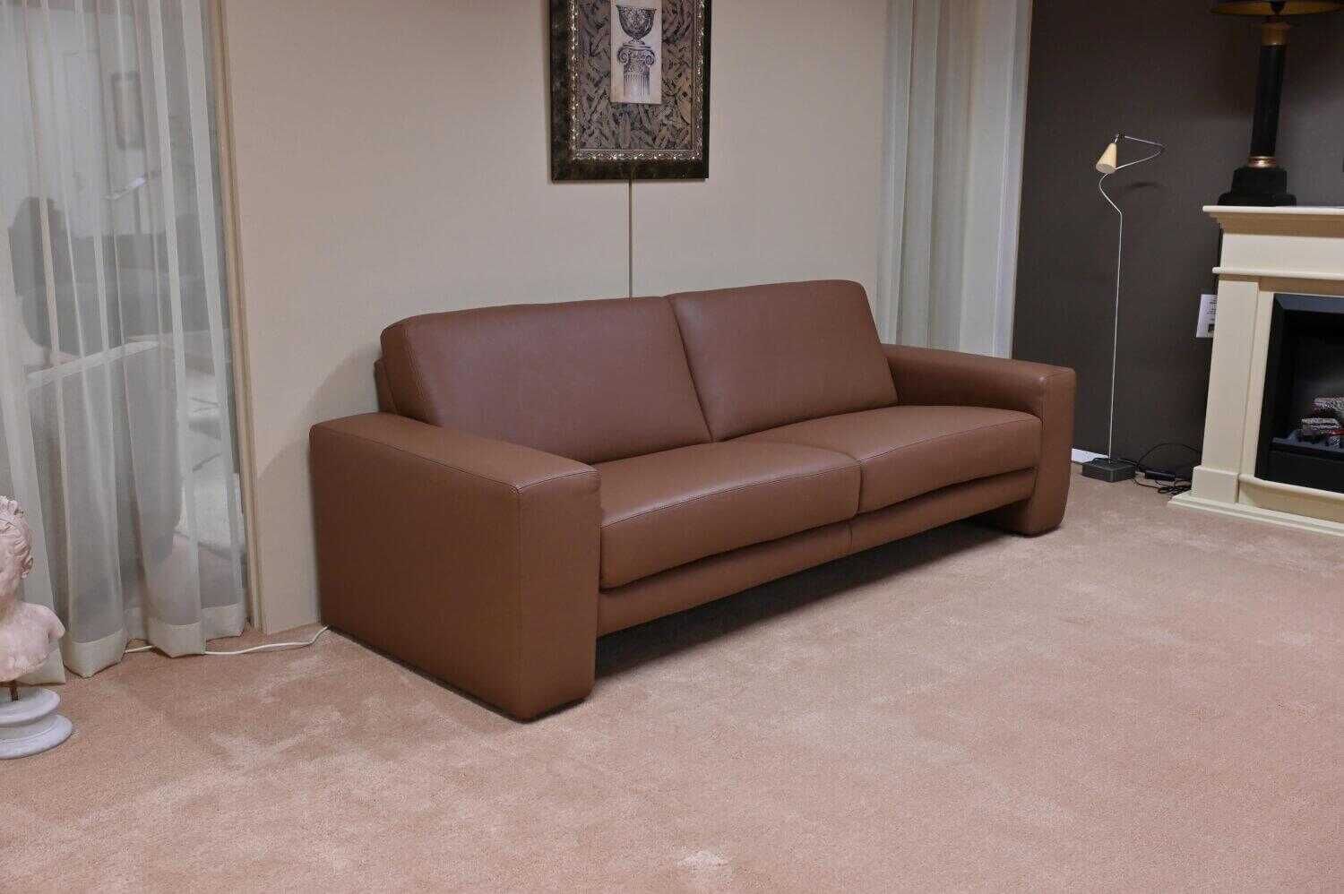Sofa Aida Leder C-Tara-Family-Kenia Braun Sofa Aida Leder C-Tara-Family-Kenia Braun von Koinor