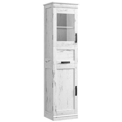 Koioplie Badezimmerschrank Mit 2 Türen 4 Fächern Hochschrank Badschrank Badmöbel Schrank Badezimmermöbel Weiß 40x30x170Cm MDF Koioplie Badezimmerschrank Mit 2 Türen 4 Fächern Hochschrank Badschrank Badmöbel Schrank Badezimmermöbel Weiß 40x30x170Cm MDF von Koioplie