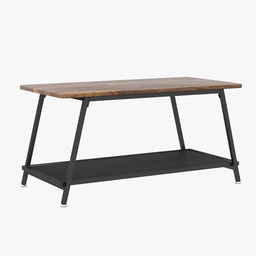 Koioplie Couchtisch Beistelltisch Wohnzimmertisch Sofatisch Teetisch Kaffeetisch Tisch Wohnzimmer Braun Eichen-Optik 100 * 50 * 46 cm Koioplie Couchtisch Beistelltisch Wohnzimmertisch Sofatisch Teetisch Kaffeetisch Tisch Wohnzimmer Braun Eichen-Optik 100 * 50 * 46 cm von Koioplie