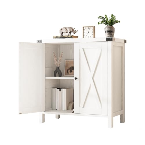 Koioplie Sideboard Mit 2 Fächer 2 Türen Kommode Anrichte Schrank Beistellschrank Mehrzweckschrank Standschrank Wohnzimmer Flur 76 * 40 * 80Cm von Koioplie