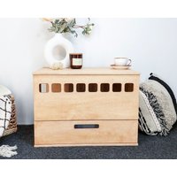 Moderne Katzentoilette Aus Sperrholz, Katzentoilette, Katzenmöbel von KokaaStore
