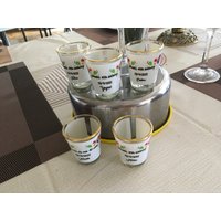 Schnapsgläser Mit Goldrand von KokoMugsandMore