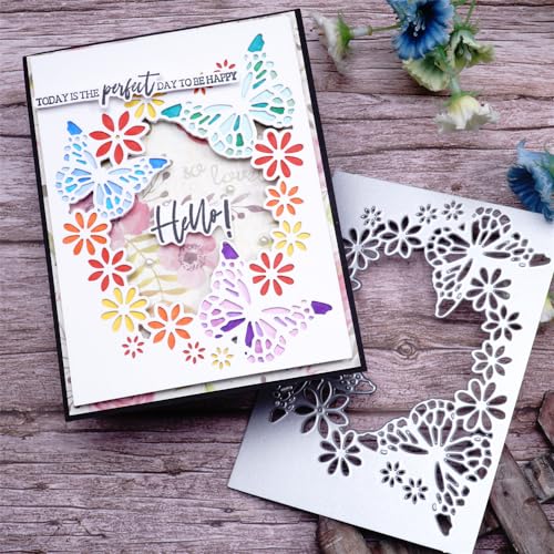 Kokorosa Stanzformen für Scrapbooking, Blumen-Stanzformen, Metall-Stanzformen zum Basteln, Stanzformen für Kartenherstellung, geeignet für Party, Hochzeit, Urlaub usw. von Kokorosa