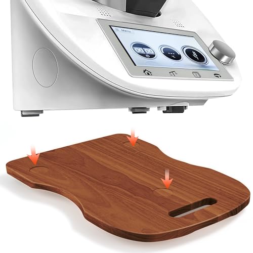 Kolamom Thermomix Gleitbrett TM6/TM5,Gleitbrett für Thermomix mit Griff und Doppelkugelgleitern, Leichtes Verschieben, Stabile Konstruktion und Pflegeleichtes Holzbrett aus Eichenholz,Dunkelbraun Kolamom Thermomix Gleitbrett TM6/TM5,Gleitbrett für Thermomix mit Griff und Doppelkugelgleitern, Leichtes Verschieben, Stabile Konstruktion und Pflegeleichtes Holzbrett aus Eichenholz,Dunkelbraun von Kolamom