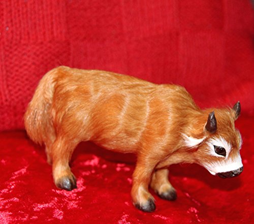 Krippen Figur,Ochse mit Fell für Figurengröße von 10-12 cm von Kolbe