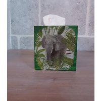 Kosmetiktücherbox Tissue Tischdeko Spender Für Taschentücher Box Holz Behälter Cube Tiger Afrika Stil Schlafzimmer Wohnzimmer Küche Bad Kosmetiktücherbox Tissue Tischdeko Spender Für Taschentücher Box Holz Behälter Cube Tiger Afrika Stil Schlafzimmer Wohnzimmer Küche Bad von KolibriCreative