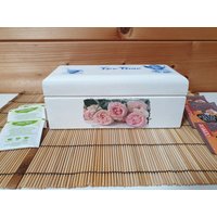 Teebeutelaufbewahrung Teebox Teekiste Holz Tea Box Teebehälter Aufbewahrung Teegeschenkteedose Mit 3 Fächern Teebeutelaufbewahrung Teebox Teekiste Holz Tea Box Teebehälter Aufbewahrung Teegeschenkteedose Mit 3 Fächern von KolibriCreative