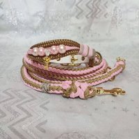 Hundehalsband Mit Geflochtener Leine Aus Paracord Als Set von KolibriiiHandmade