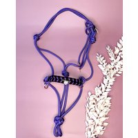 Knotenhalfter Aus Der Kollektion "Purple Rain" von KolibriiiHandmade