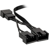 Kolink PC-Lüfter Y-Kabel [1x PC-Lüfter Buchse 4pol. - 3x PC-Lüfter Buchse 4pol.] 0.35m Schwarz von Kolink