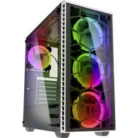 Kolink Observatory RGB Midi-Tower PC-Gehäuse Weiß 4 Vorinstallierte LED Lüfter, Seitenfenster, St Kolink Observatory RGB Midi-Tower PC-Gehäuse Weiß 4 Vorinstallierte LED Lüfter, Seitenfenster, St von Kolink